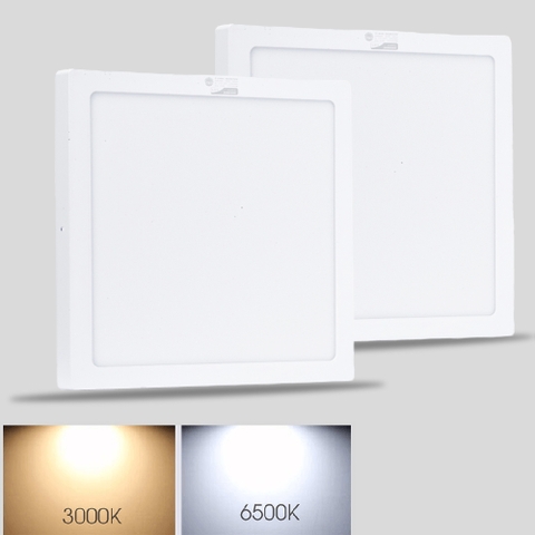 Đèn LED ốp trần LN08 300x300/24W 6500K