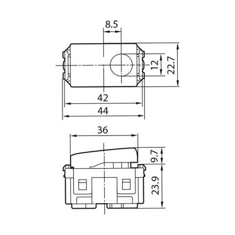 [Panasonic] Wide Series - Nút Nhấn Chuông WEG5401-7H