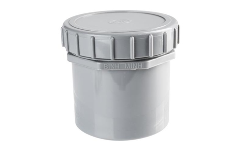 Phụ Kiện Nhựa PVC-U Bít xả ren ngoài phi 60/90/114/168 – Hệ Inch – Bình Minh