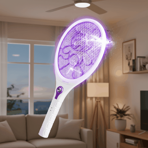 Vợt muỗi Điện Quang ĐQ EMR04 WP (Trắng - tím)