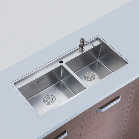 [Luxta] Chậu chén inox LC9648S-3.0