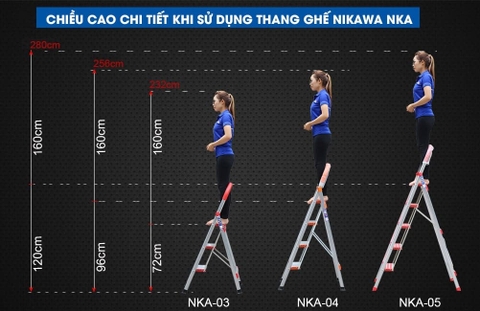 Thang ghế Nikawa NKA-05