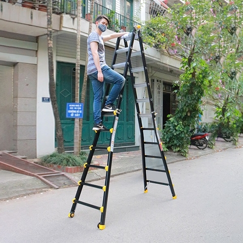 Thang nhôm gấp đa năng Nikawa NKB-45 New