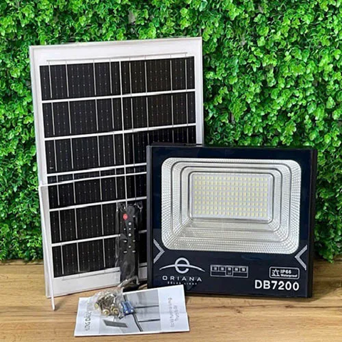 Đèn Pha Năng Lượng Mặt Trời 200W – ORIANA DB-7200