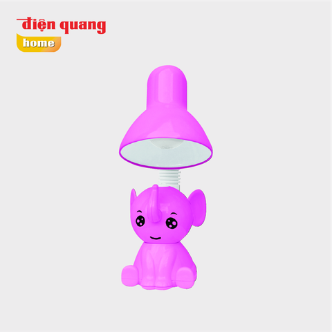 Đèn học để bàn chống cận kiểu con voi Điện Quang (Cắm điện trực tiếp, ĐQ DKL18 , bóng led)