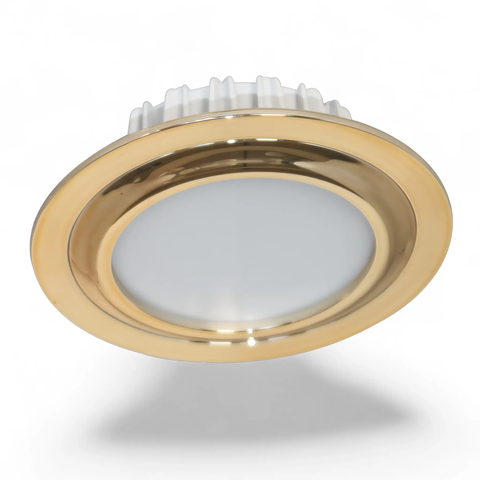 [DUHAL] Đèn Led Downlight Viền Xi KFX (7W – 12W) Viền Đồng