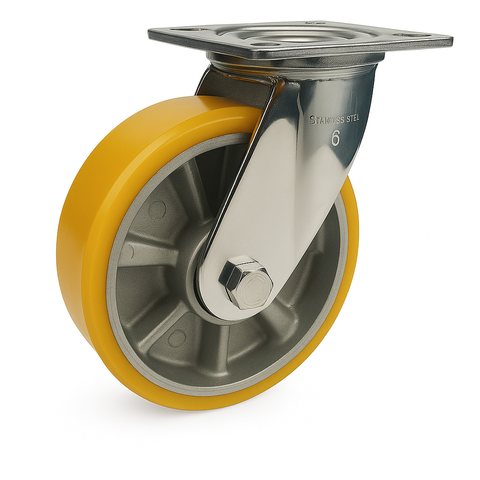 [Bánh xe Huy Hoàng] Bánh xe PU lõi nhôm