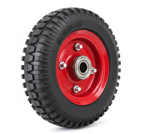 [Bánh xe Huy Hoàng] Bánh xe cao su đặc có bi +8000