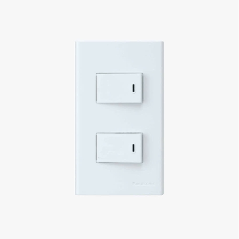 [Combo] mặt 2 công tắc + 1 ổ cắm