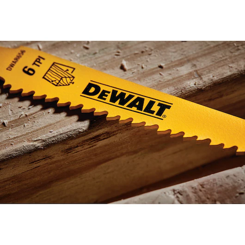 Lưỡi cưa kiếm đa năng (cắt gỗ, gỗ có đinh) 6"6TP DEWALT DW4802