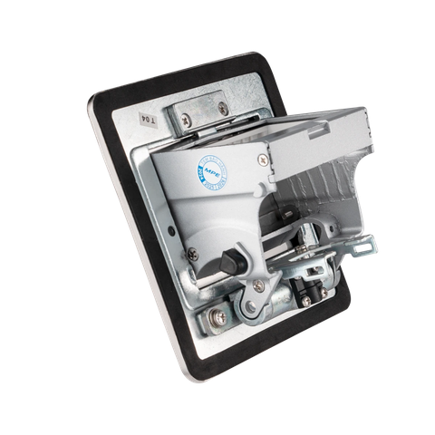 Ổ cắm âm sàn vuông MPE màu xám bạc F2A-60