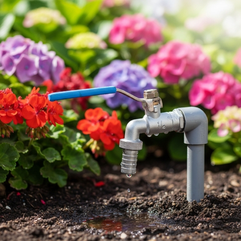 [Minh Hòa] Vòi vườn hợp kim TURA - PN10