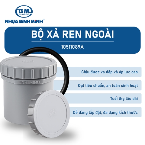 [Bình Minh] Bít xả ren ngoài