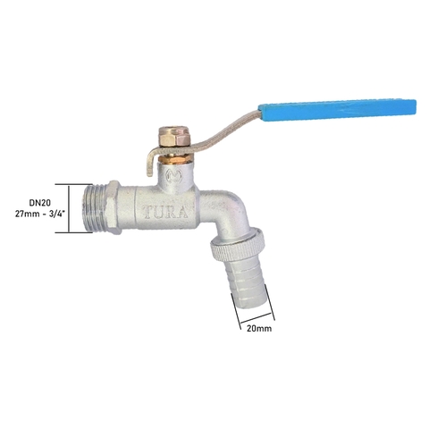 [Minh Hòa] Vòi vườn hợp kim TURA - PN10