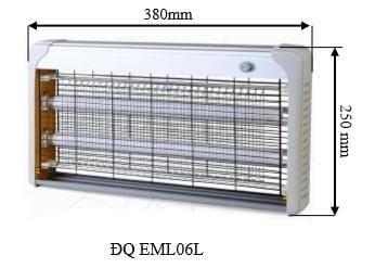 Đèn bắt muỗi Điện Quang ĐQ EML06L ( 380x65x250mm )