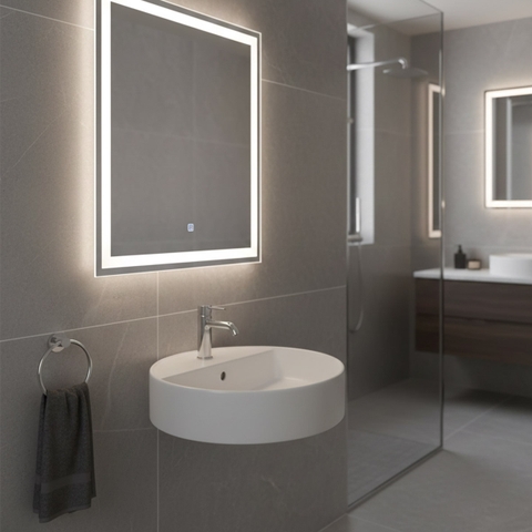 [Hafele] Chậu lavabo đặt bàn Sapporo 420x420x145 588.79.031