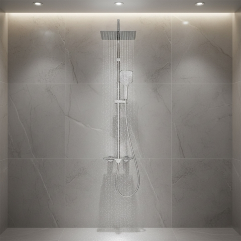 [Hafele] Thanh sen kèm kệ Intensity không bộ trộn 589.23.155