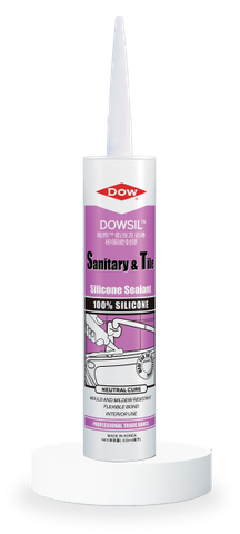 DOWSIL SANITARY & TILE SEALANT – Keo Silicone Kháng Khuẩn Cho Phòng Tắm, Nhà Bếp