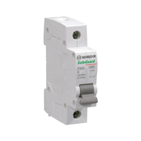 Cầu dao MCB 4.5KA (PS45N) -CB TÉP 1 cực Sino