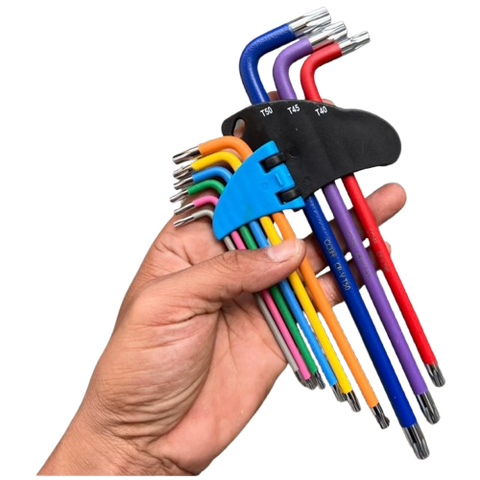 [Santa] Bộ lục giác 9c màu