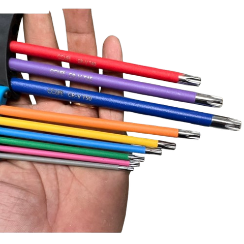 [Santa] Bộ lục giác 9c màu