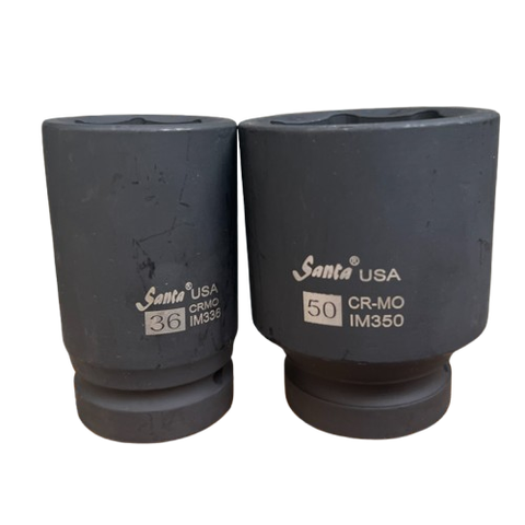 [Santa] Đầu típ hơi cr-mo 1" đen dài 90mm