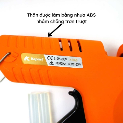 K-9025 Súng bắn keo nến 60-100W Kapusi