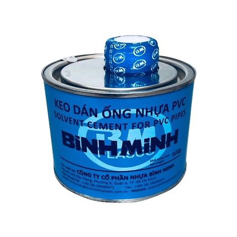 Keo dán ống nhựa Bình Minh