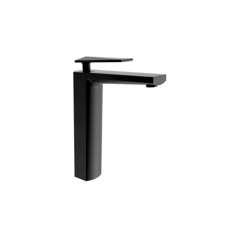 [Luxta] Vòi lavabo nóng lạnh (Thân ống trúc, tay gật gù, bao gồm dây cấp) L1221B/ L1221B Black