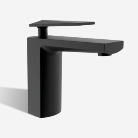 [Luxta] Vòi lavabo nóng lạnh (Thân ống trúc, tay gật gù, bao gồm dây cấp) L1221