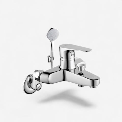 [Luxta] Vòi sen nóng lạnh (Bao gồm dây và tay sen, chân S nhỏ) L2210SX6 +T10