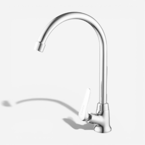 [Luxta] Vòi rửa chén lạnh (Cần cong, tay gạt) L3105M