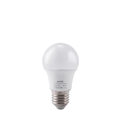 Bóng đèn led bulb chống ẩm 5W 2800-3200K MPE LBD3-5V