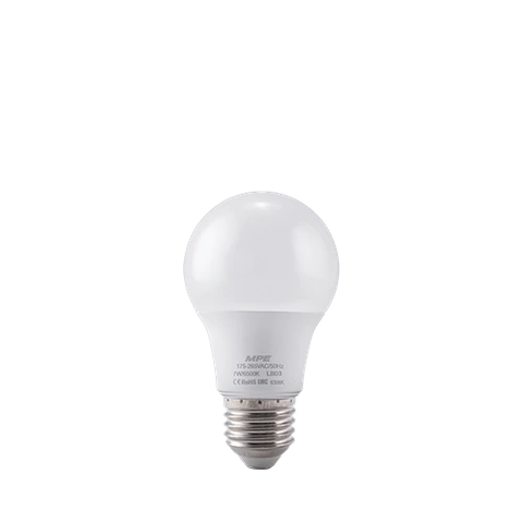 Bóng đèn led bulb chống ẩm 7W 6000-6500K MPE LBD3-7T