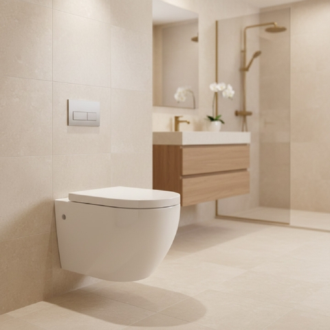 [Luxta] Bàn cầu treo tường LT-402