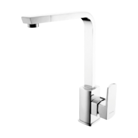 [Luxta] Vòi rửa chén nóng lạnh (Cần vuông - đầu xoay 360°, tay gật gù, bao gồm dây cấp) L3225