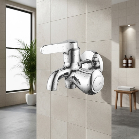 [Luxta] Vòi sen lạnh (Tay gạt và tay vặn) L2102T4