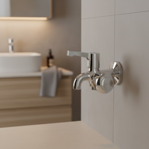 [Luxta] Vòi sen lạnh (Tay gạt và tay vặn) L2108T1