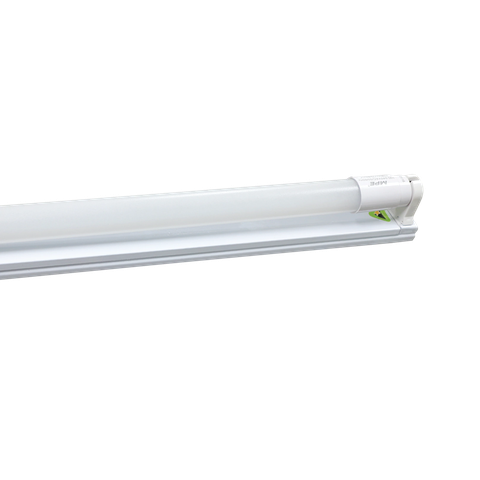 Bộ máng Batten LED Tube thủy tinh 1x9W 0.6m 6500K MGT-110T MPE