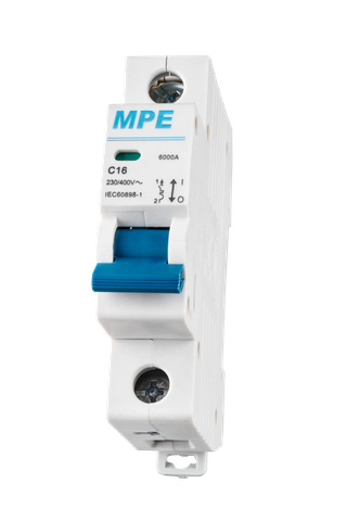 Cầu dao tự động MCB 1P 6kA MPE