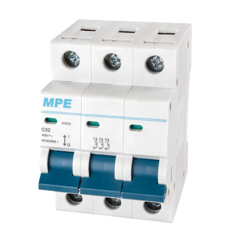 Cầu dao tự động MCB 3 cực 6kA MPE