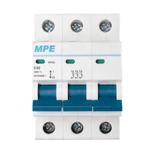 Cầu dao tự động MCB 3 cực 6kA MPE