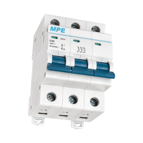 Cầu dao tự động MCB 3 cực 6kA MPE
