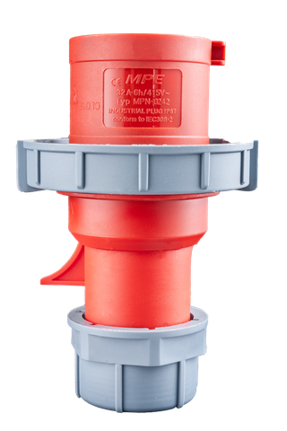 Phích cắm công nghiệp MPE IP67 4P 32A MPN-0242