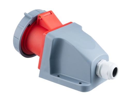 Ổ cắm công nghiệp lắp nổi MPE IP67 4P 32A MPN-1242