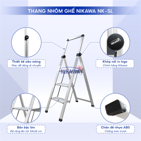 Thang ghế Nikawa NK-4SL