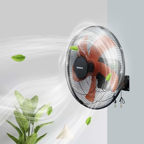 Quạt treo CN NWF1606 47W (đen cam) Nanoco