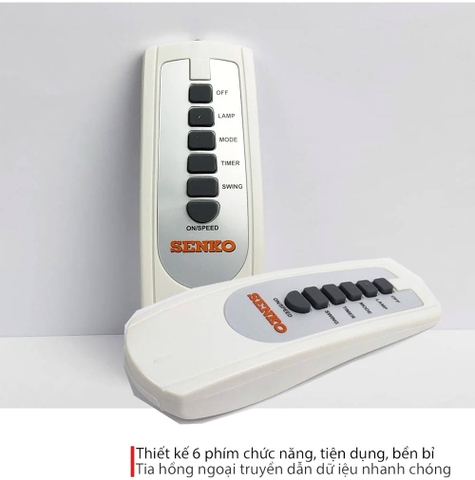 Remote quạt Senko