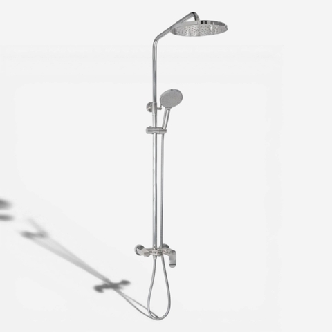 [Rangos] Sen cây đồng mạ crom cao cấp RG-318B (Bát tròn logo)