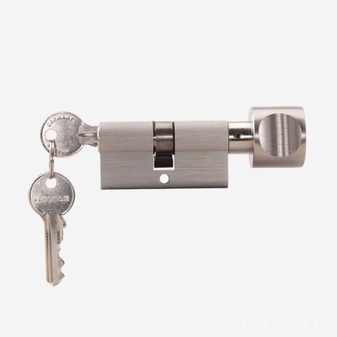 [Hafele] Ruột Khóa Đầu Vặn Đầu Chìa 60Mm 916.96.307